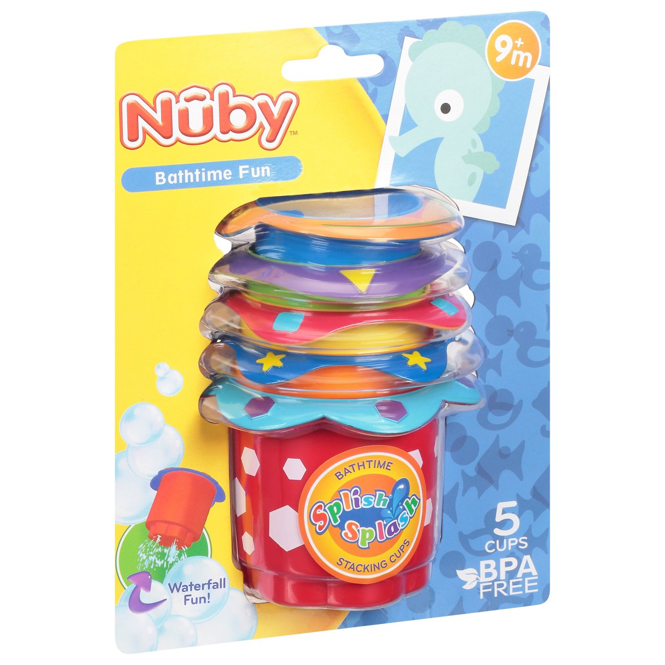 Nuby splish cheap splash stacking cups