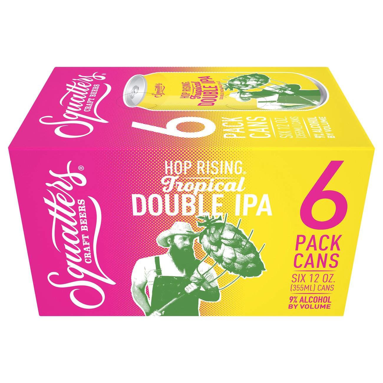 Squatters Hop Rising Tropical Double IPA Beer 12 oz Cans - Shop Beer at ...