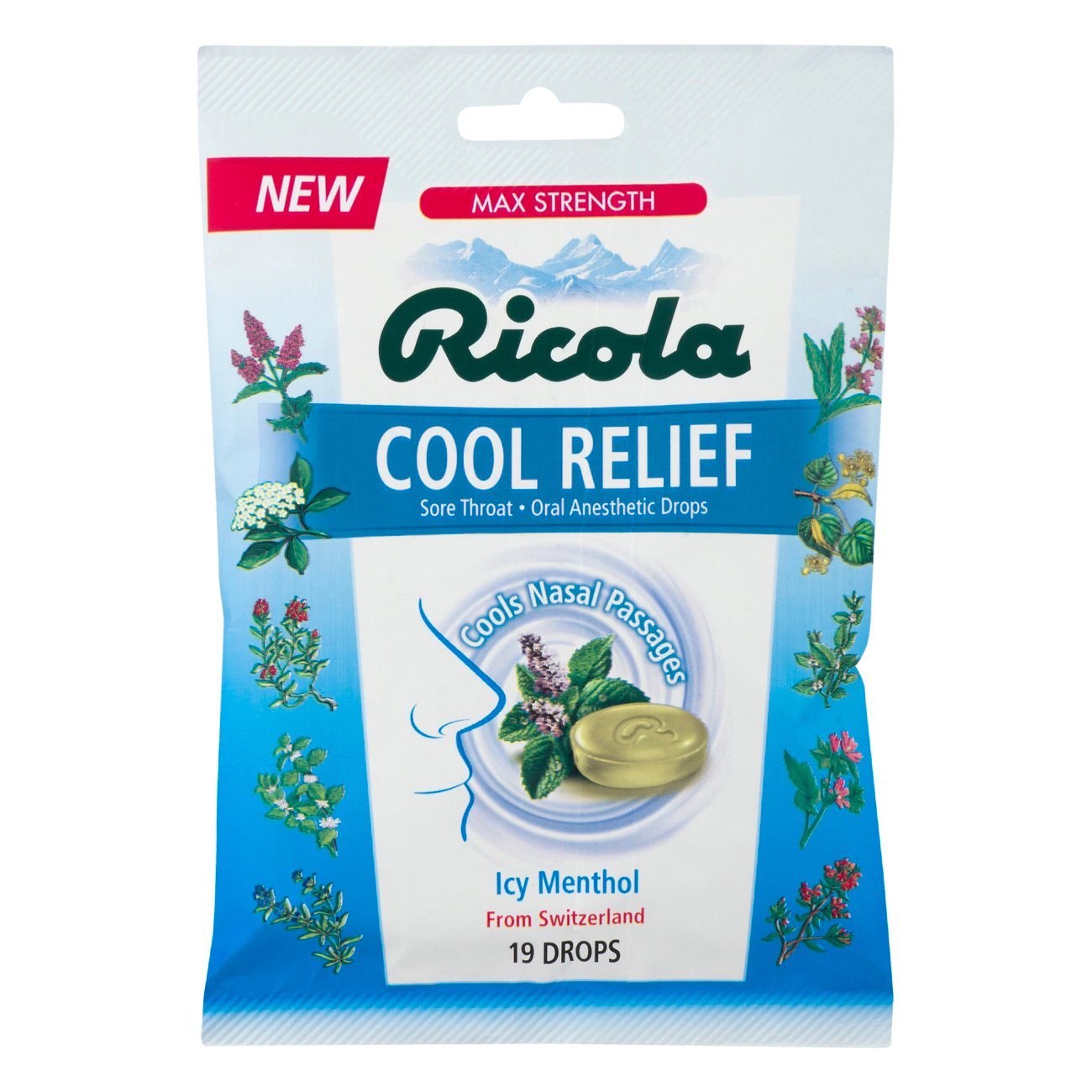 Ricola Cool Relief Cough Drops Shop Cough Cold And Flu At H E B