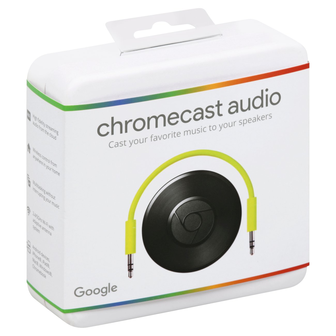 cast audio google home