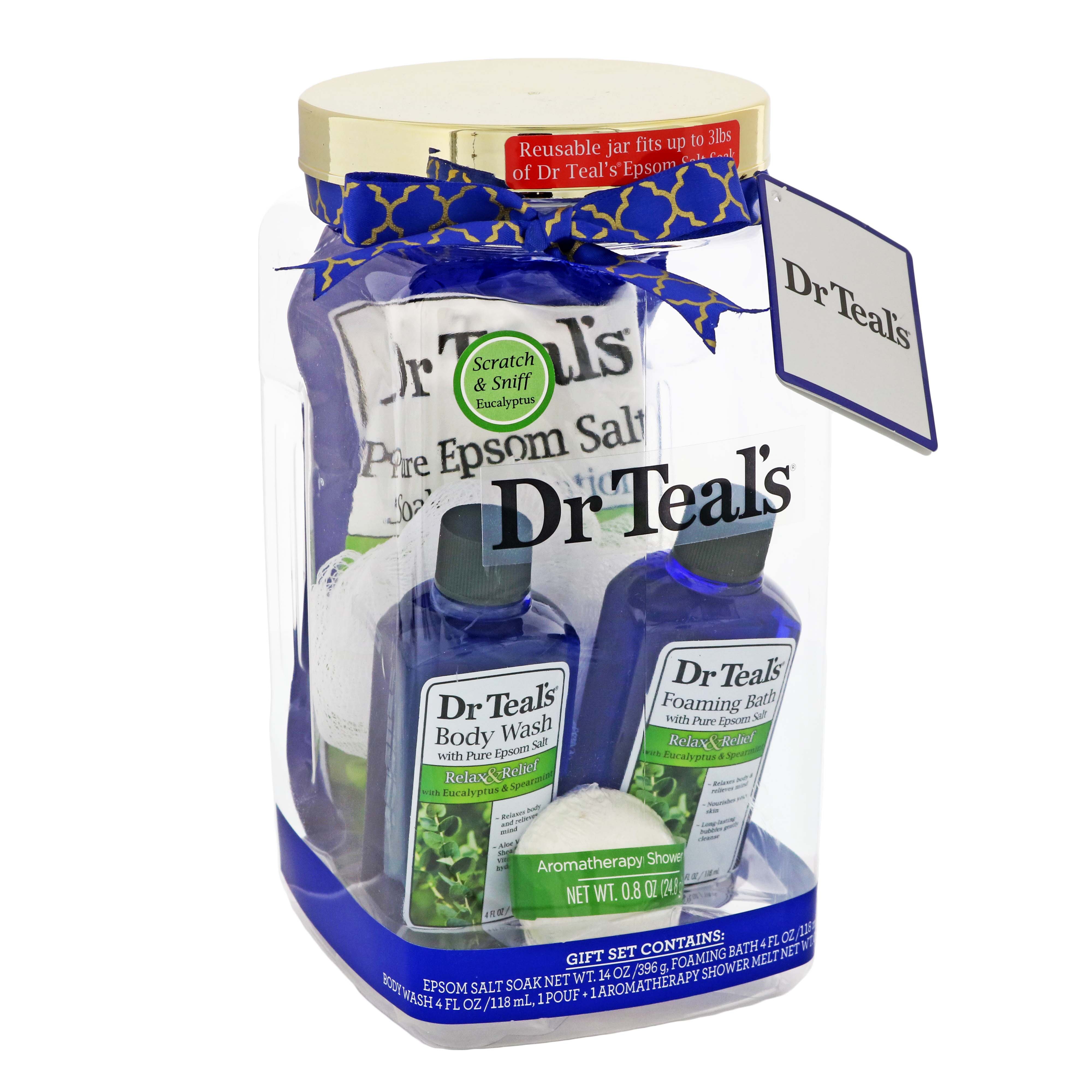 Dr Teal's Gift Set Eucalyptus Shop Bath & Skin Care Sets at HEB