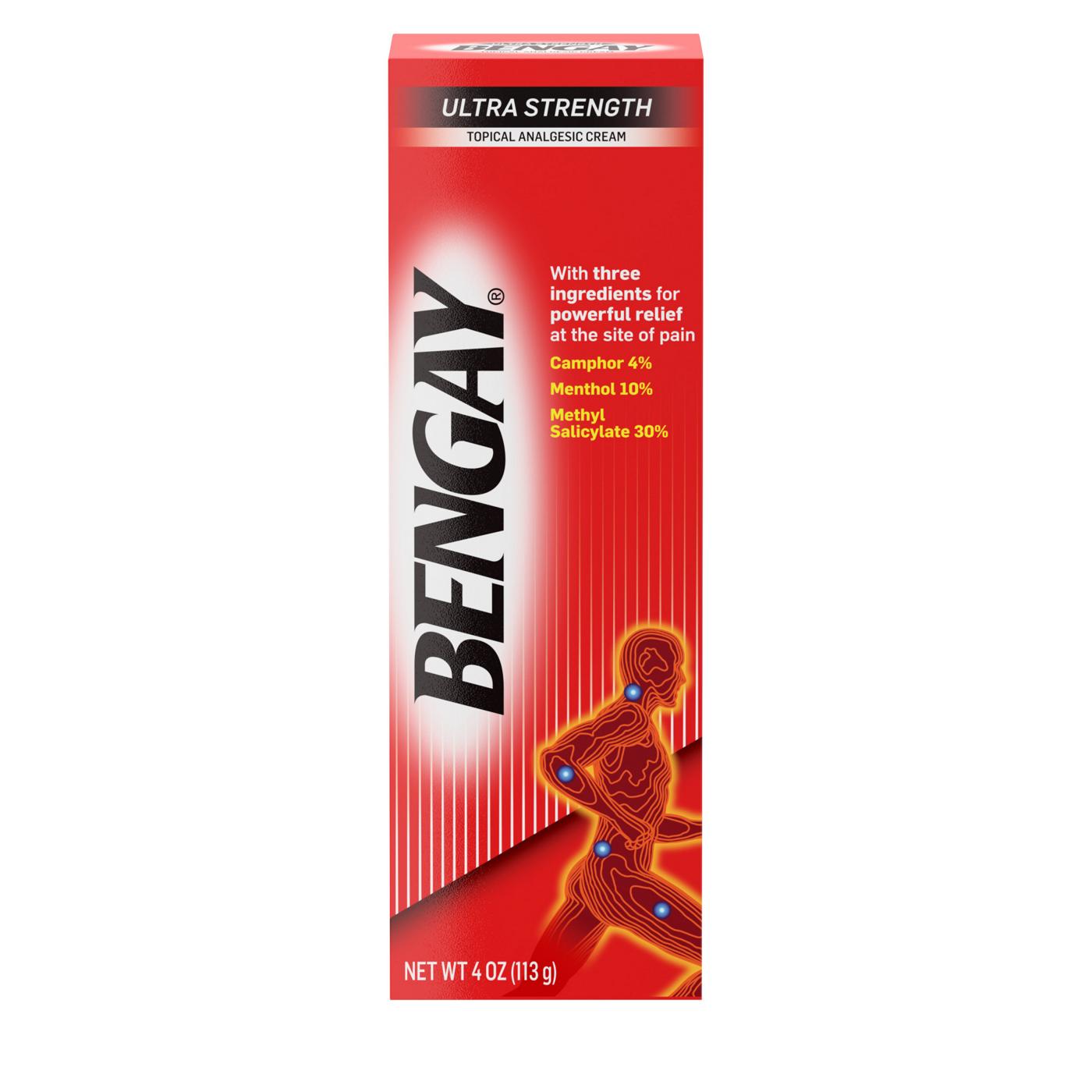 Bengay Ultra Strength Topical Pain Relief Cream; image 1 of 5