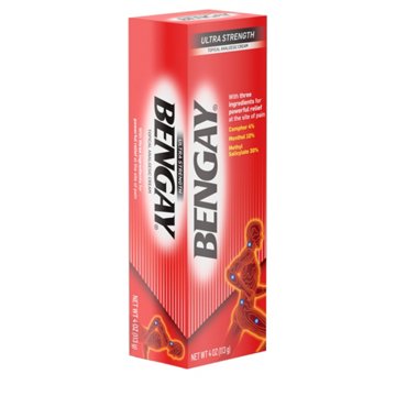 Bengay Ultra Strength Topical Pain Relief Cream, 4 oz