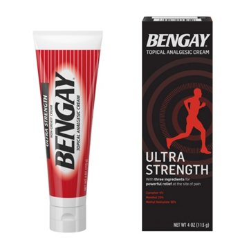 Bengay Ultra Strength Topical Pain Relief Cream, 4 oz