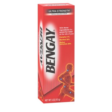 Bengay Ultra Strength Topical Pain Relief Cream, 4 oz