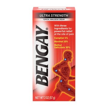 Bengay Ultra Strength Topical Pain Relief Cream, 2 oz