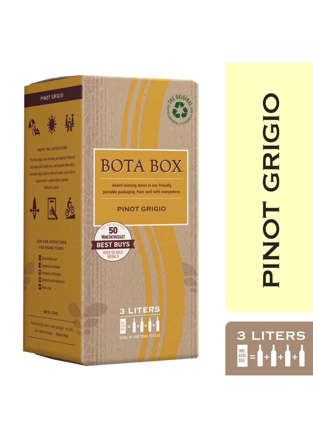 Bota Box Adventures Reserve Pinot Grigio; image 4 of 5