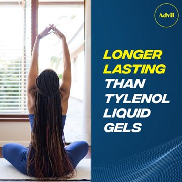 Advil Liqui-Gels minis Pain Reliever and Fever Reducer, Ibuprofen 200mg for Pain Relief