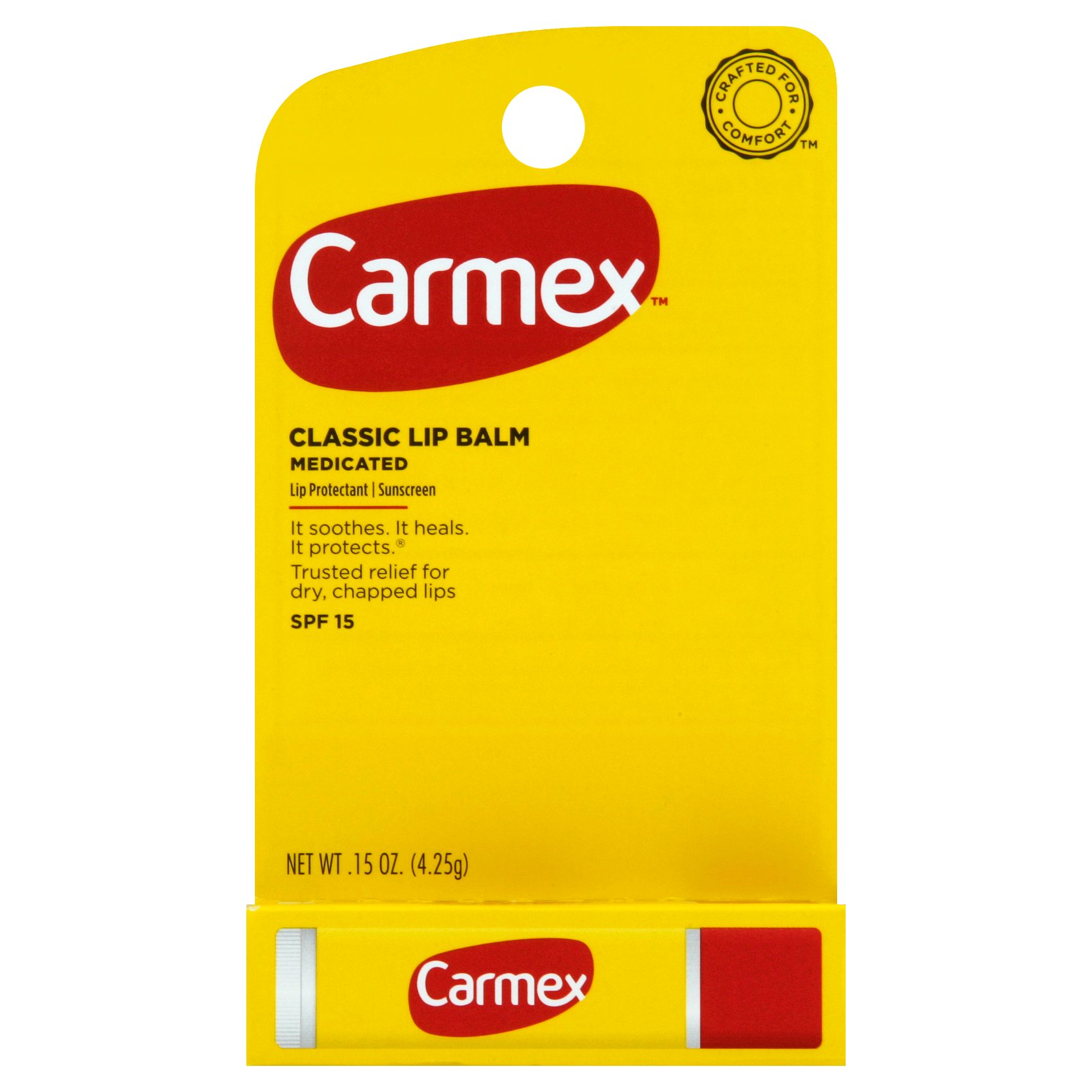 Carmex Classic Lip Balm Medicated Spf 15