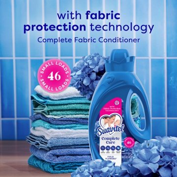 Suavitel Complete HE Liquid Fabric Conditioner, 46 Loads - Field Flowers