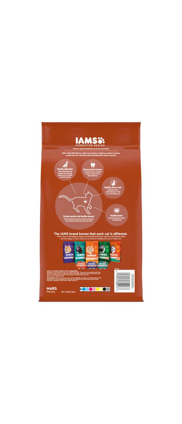 IAMS Proactive Health High Protein Chicken & Salmon Cat Food; image 4 of 5