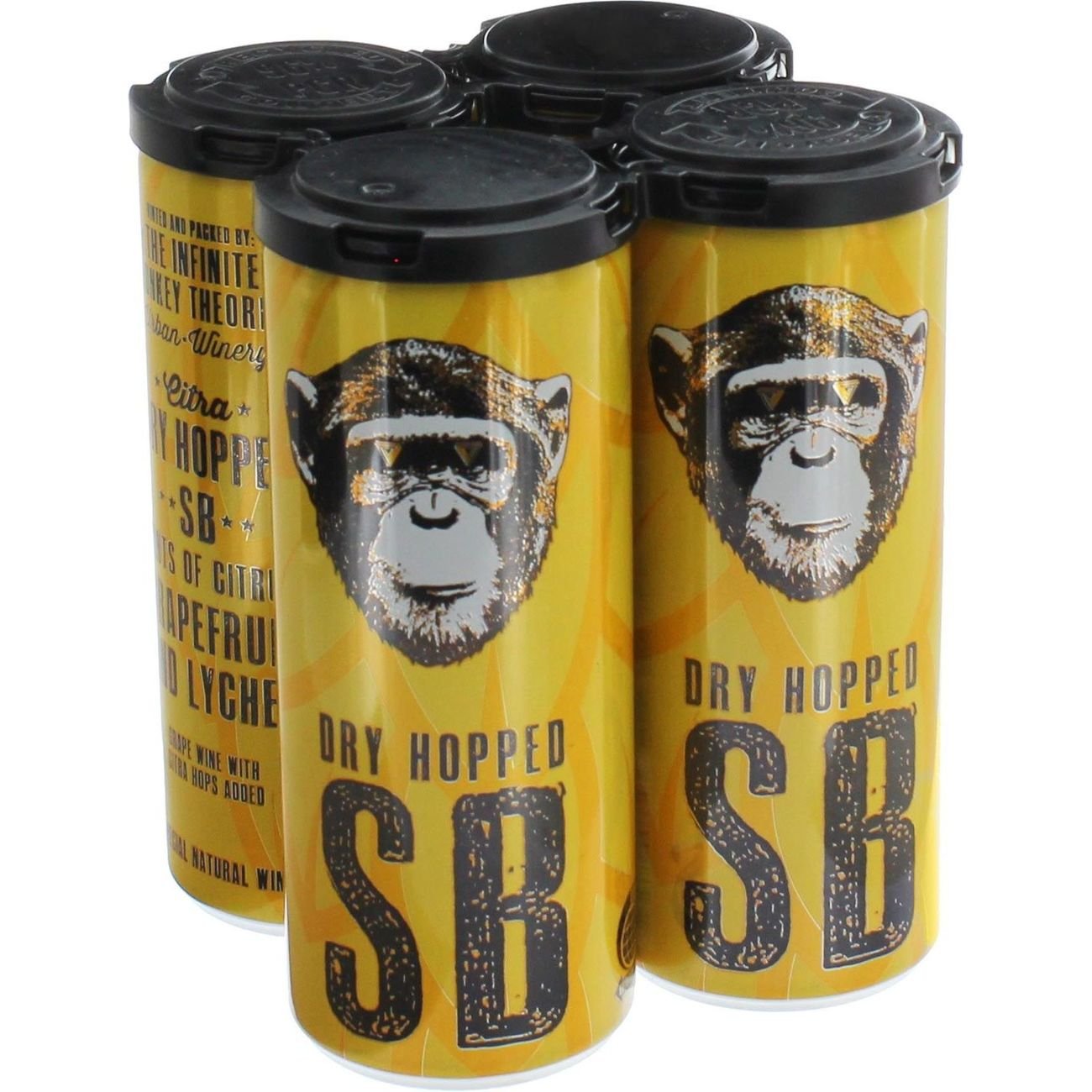 The Infinite Monkey Theorem Dry Hopped Sauvignon Blanc 250 mL Cans ...