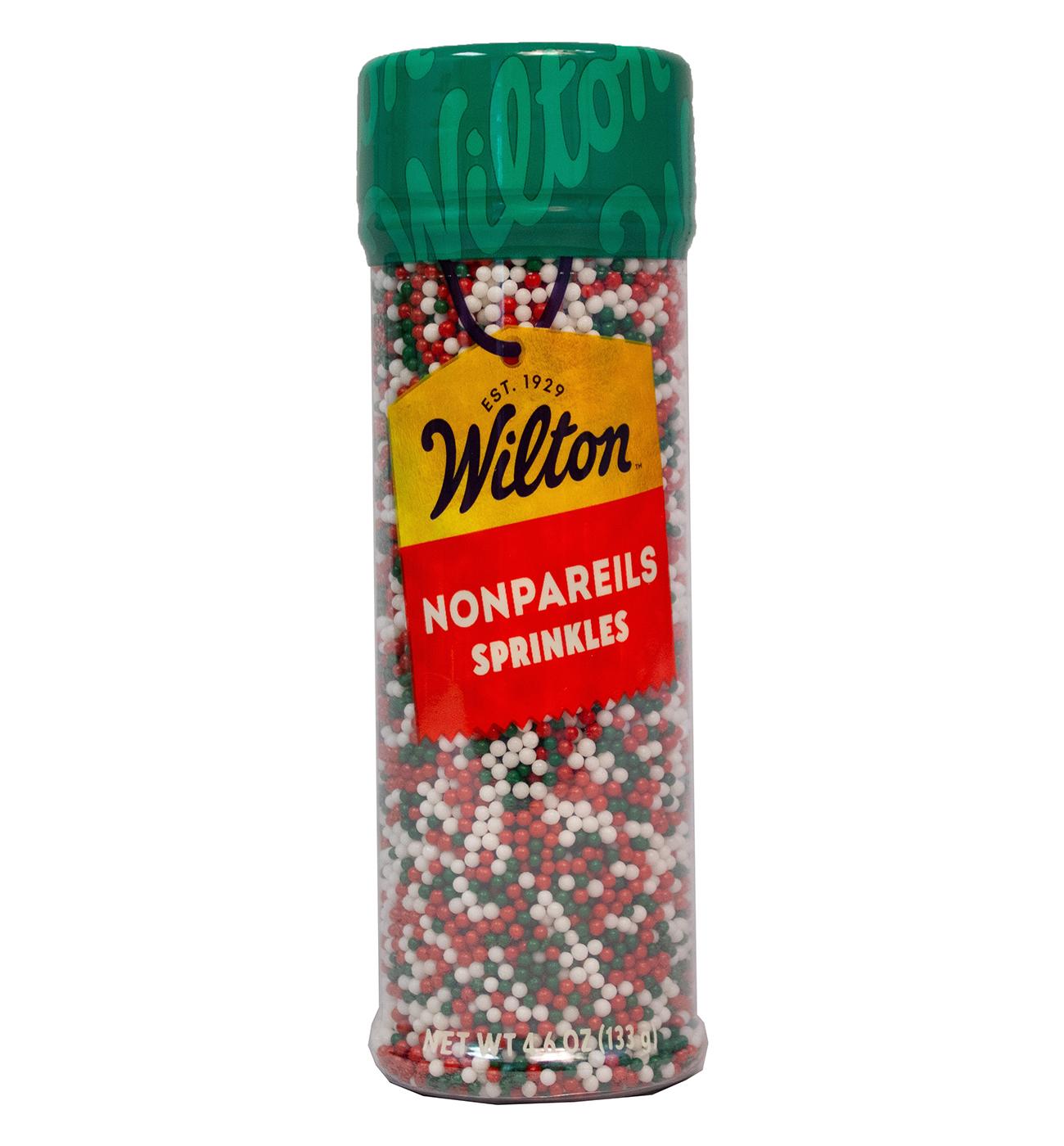 Wilton Christmas Nonpareils Sprinkles; image 1 of 3