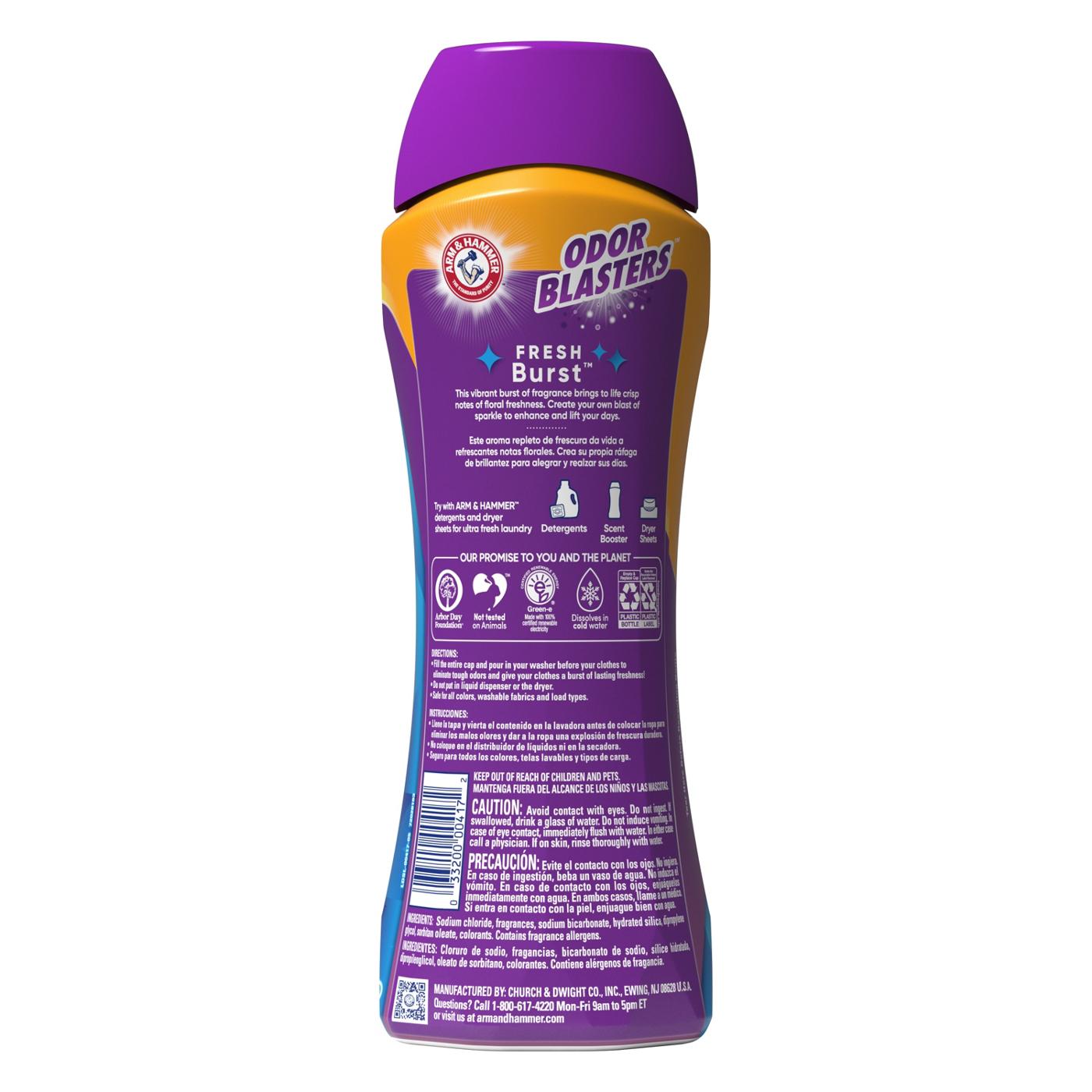 Arm & Hammer Odor Blasters In-Wash Scent Booster Beads - Fresh Burst; image 4 of 13