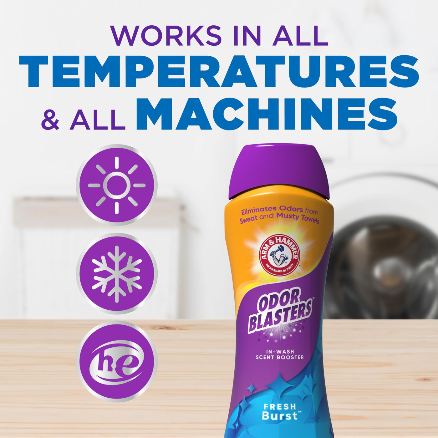 Arm & Hammer Odor Blasters In-Wash Scent Booster Beads - Fresh Burst; image 4 of 13