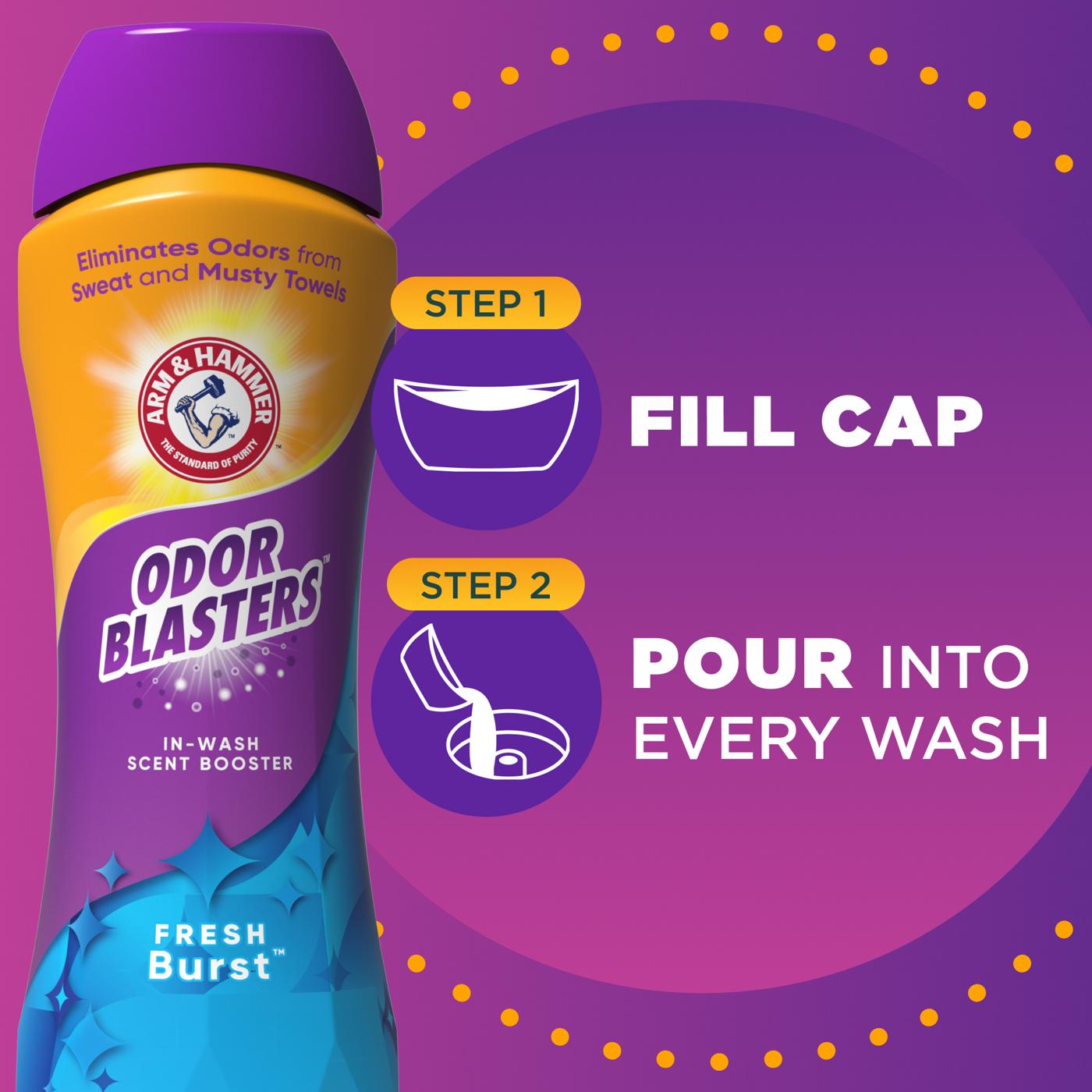 Arm & Hammer Odor Blasters In-Wash Scent Booster Beads - Fresh Burst; image 5 of 13