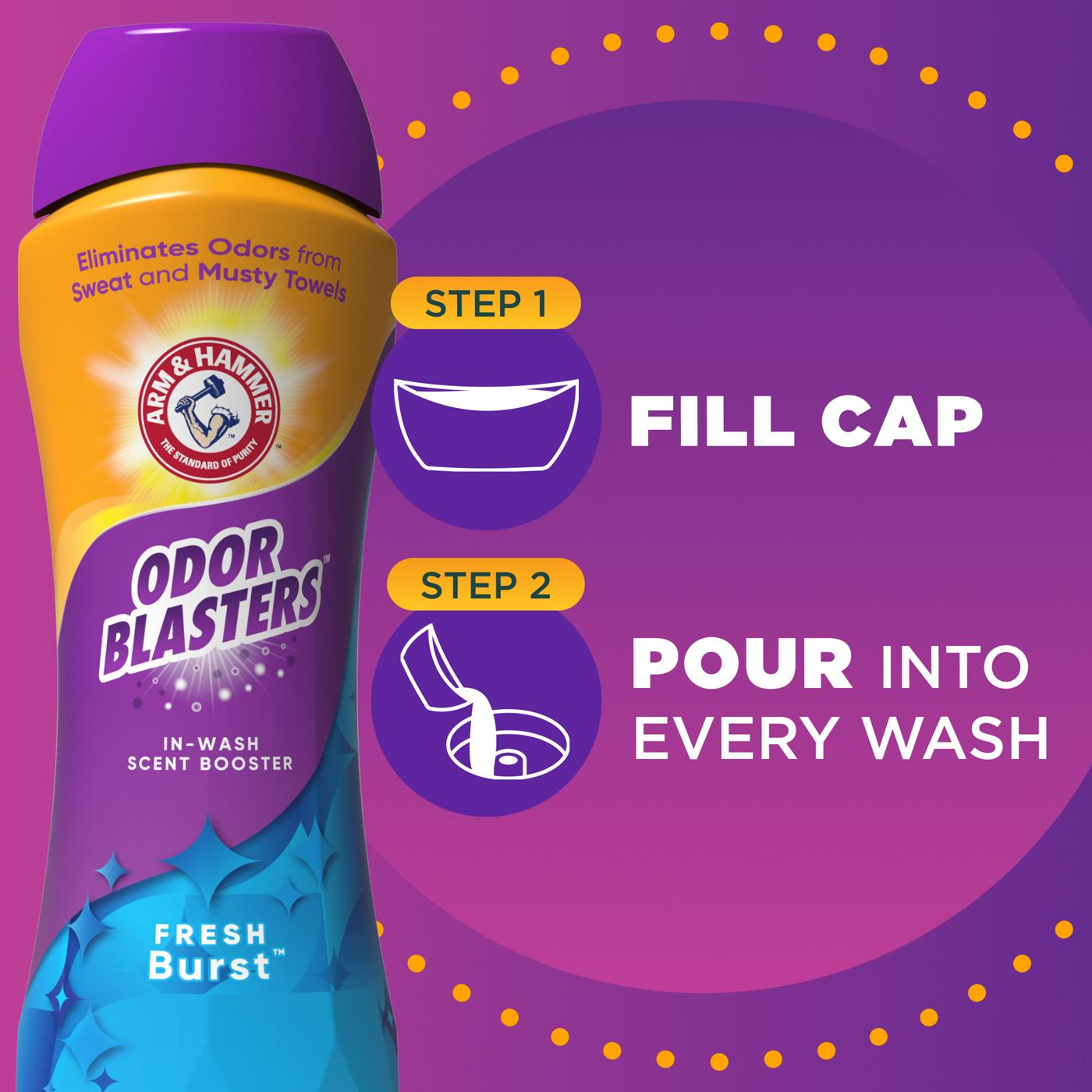 Arm & Hammer Odor Blasters In-Wash Scent Booster Beads - Fresh Burst; image 9 of 13