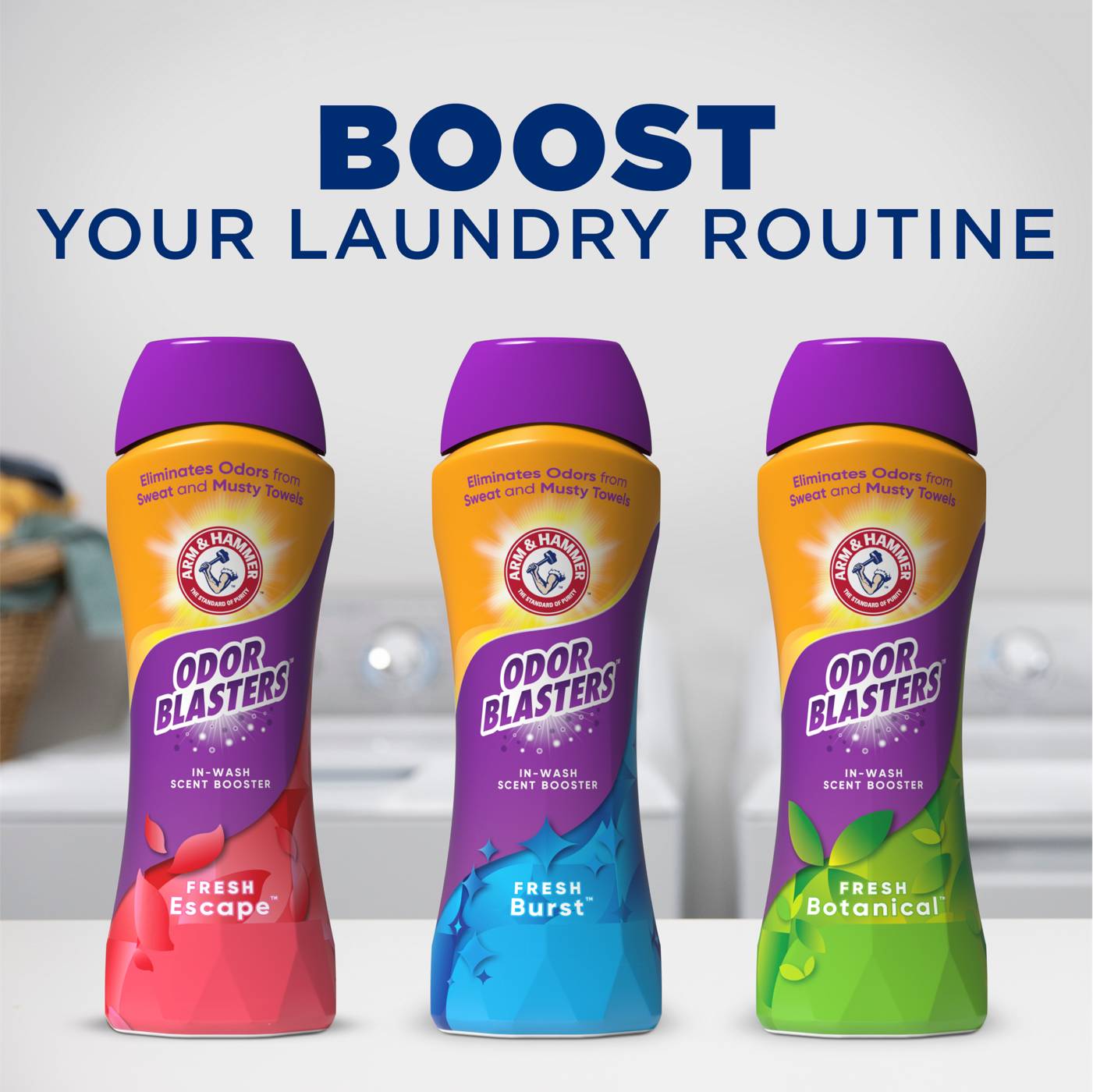 Arm & Hammer Odor Blasters In-Wash Scent Booster Beads - Fresh Burst; image 8 of 13