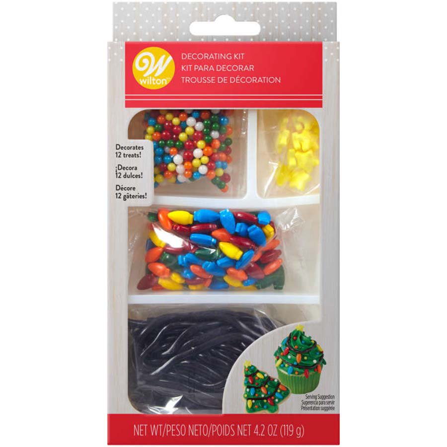 Wilton Christmas Tree Dessert Decorating Kit Shop Icing & Decorations