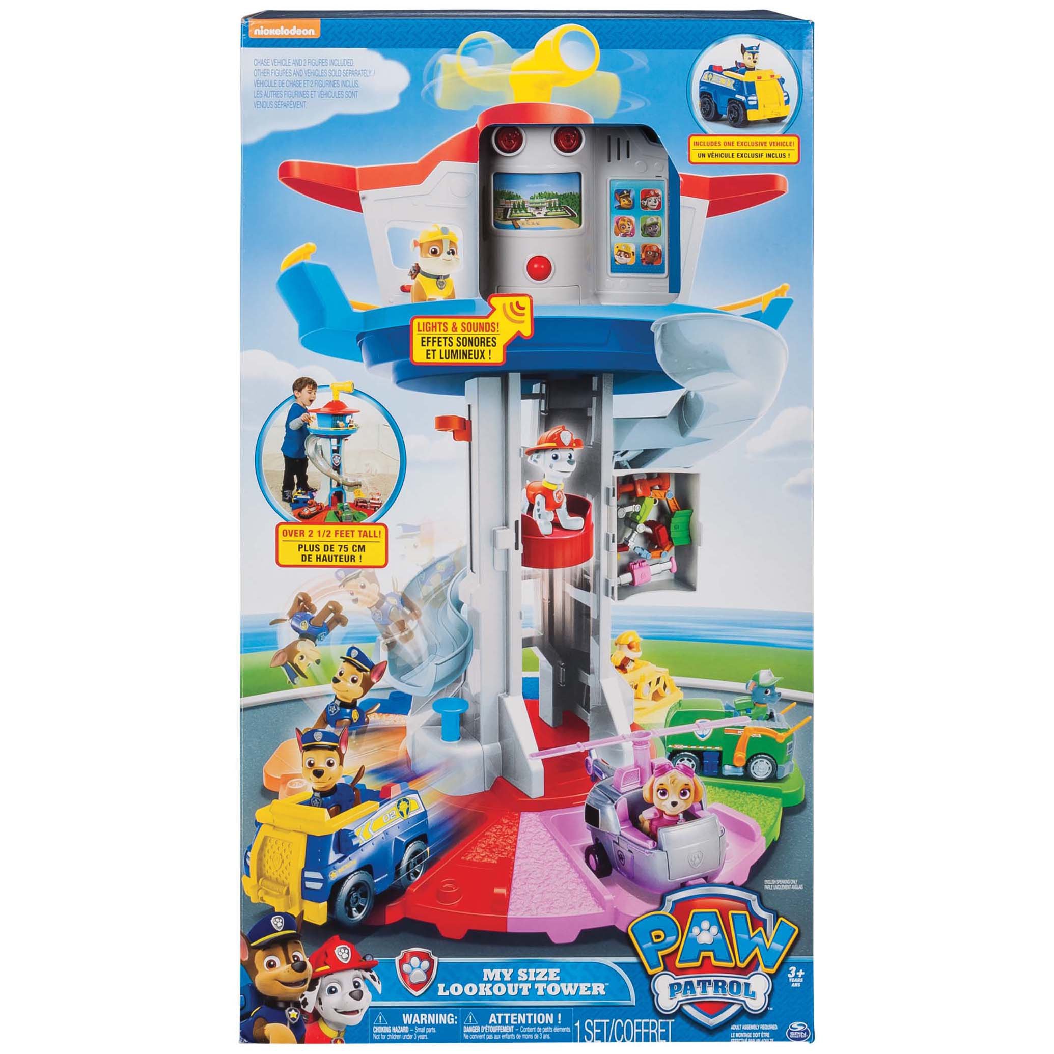 Paw patrol lookout tower hot sale tent