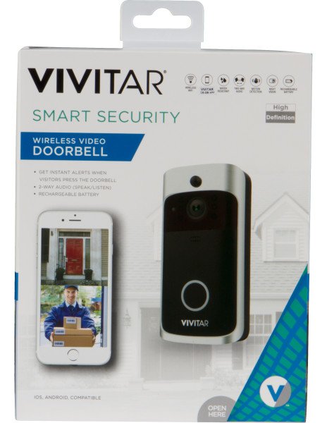 Vivitar 1080P Doorbell Camera Shop Smart Home Accessories at HEB