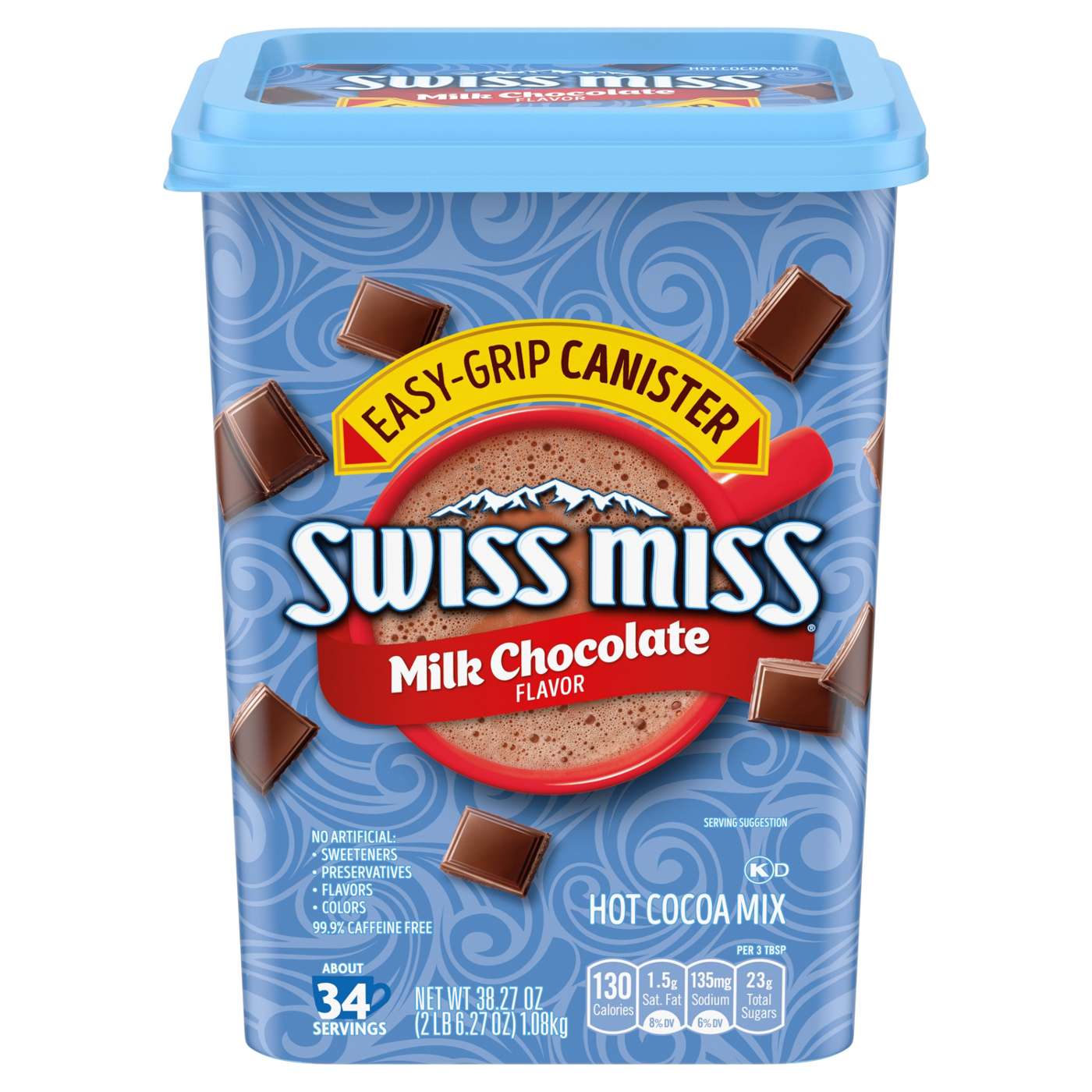 Swiss Miss Milk Chocolate Cocoa Mix Canister; image 1 of 7