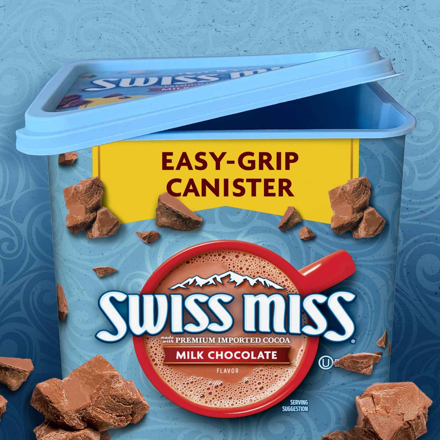 Swiss Miss Milk Chocolate Cocoa Mix Canister; image 2 of 7