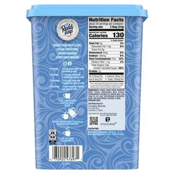 Swiss Miss Milk Chocolate Cocoa Mix Canister, 38.27 oz