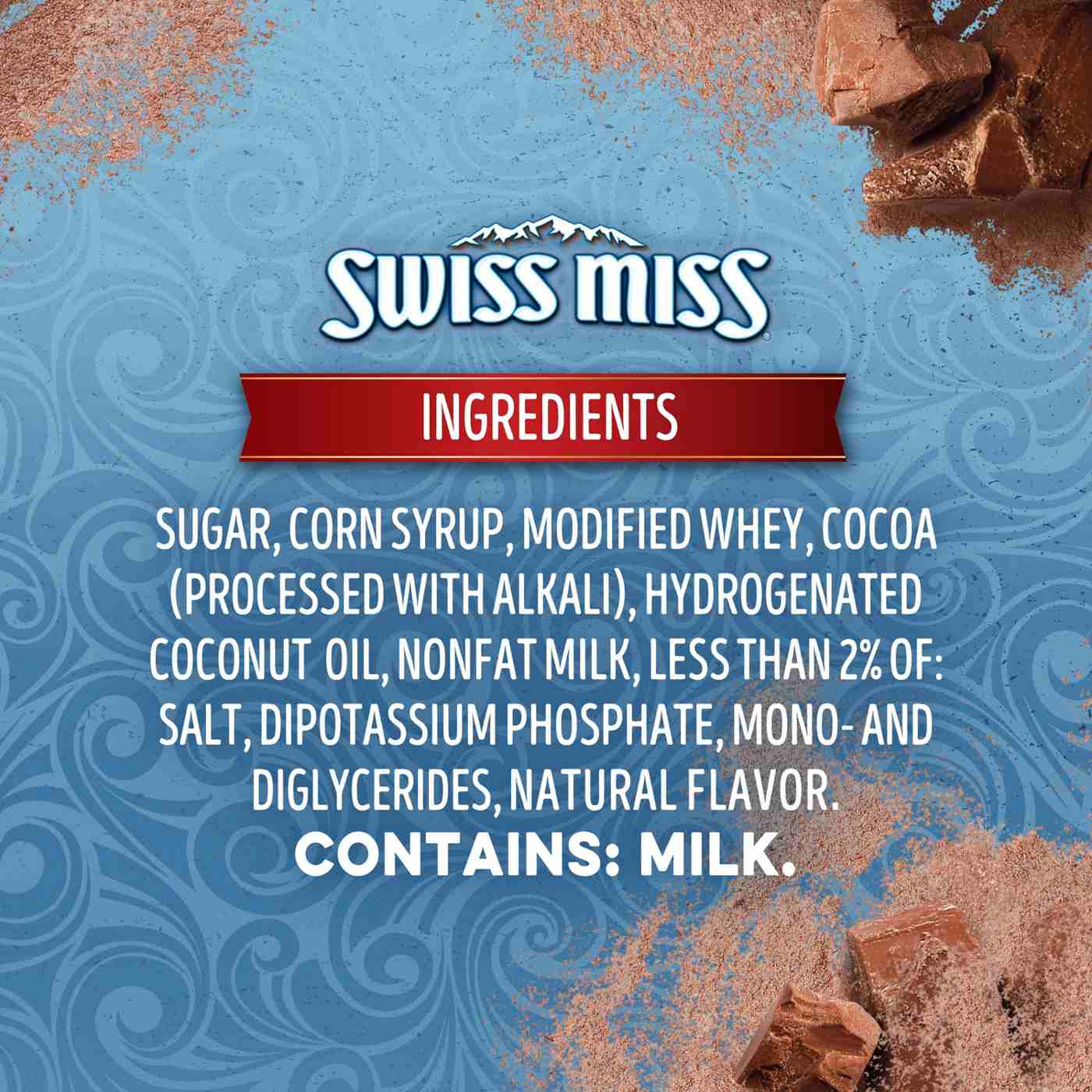 Swiss Miss Milk Chocolate Cocoa Mix Canister; image 7 of 7