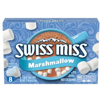 Swiss Miss Marshmallow Hot Cocoa Mix, 8 ct
