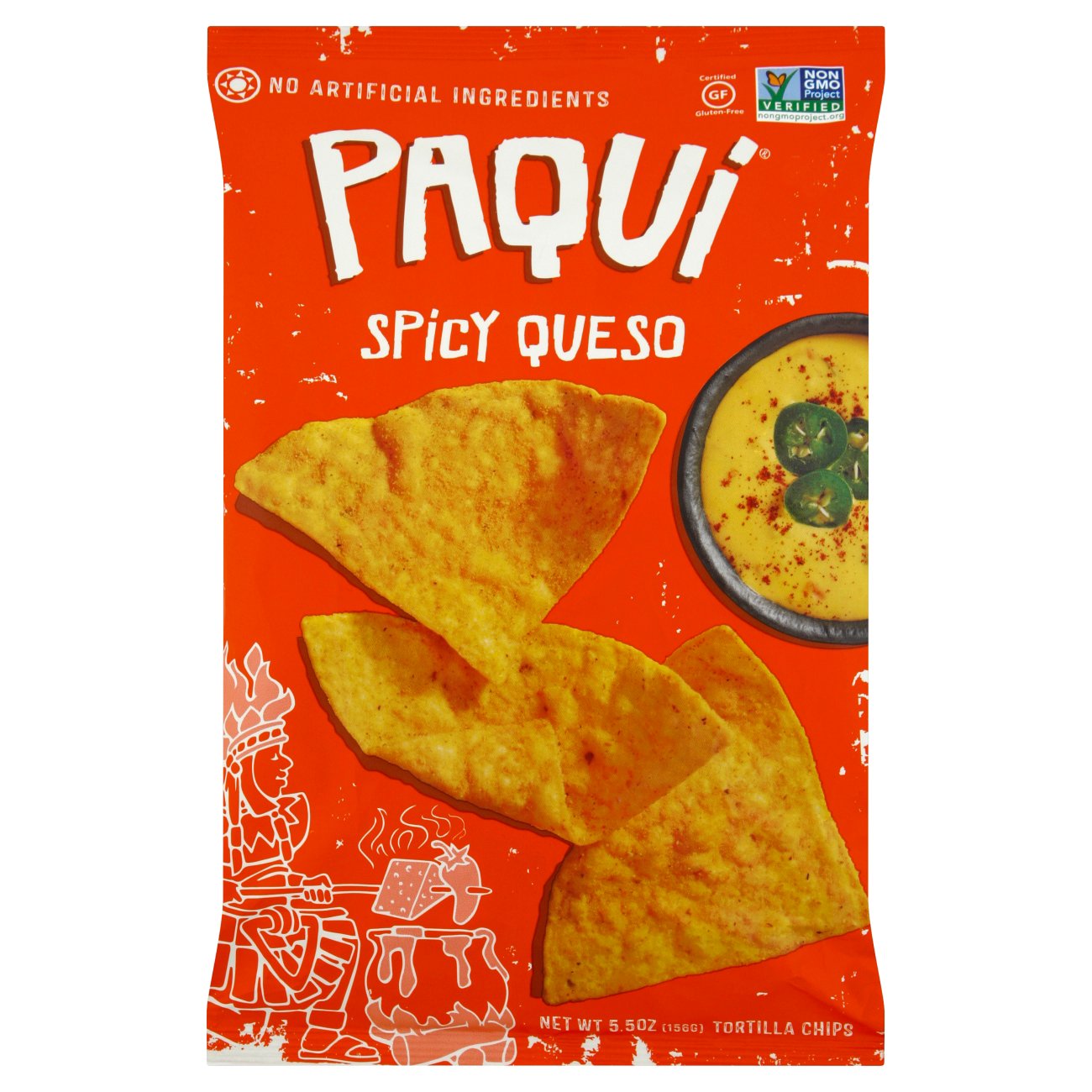 Paqui Spicy Queso Tortilla Chips Shop Chips at HEB