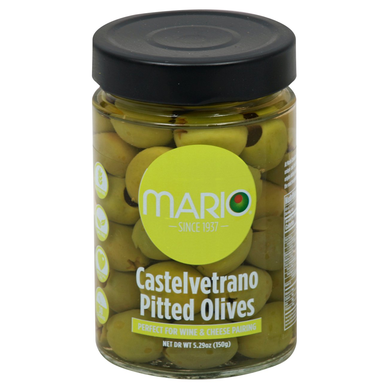 Mario Castelvetrano Pitted Green Olives Shop Vegetables at HEB
