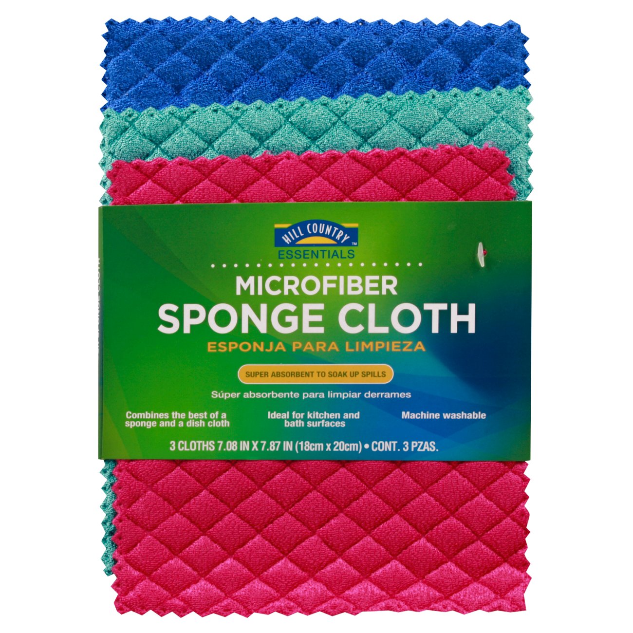 microfiber dish sponge