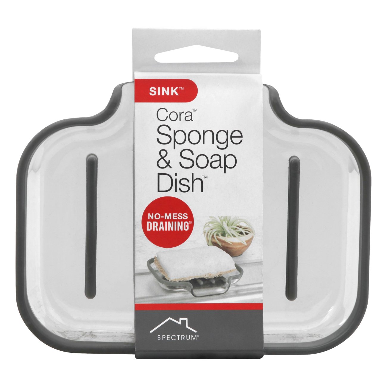 DISH SPONGE/HANDLE DETERGENT RELEASE SABCO (save n shine) - SAB60081