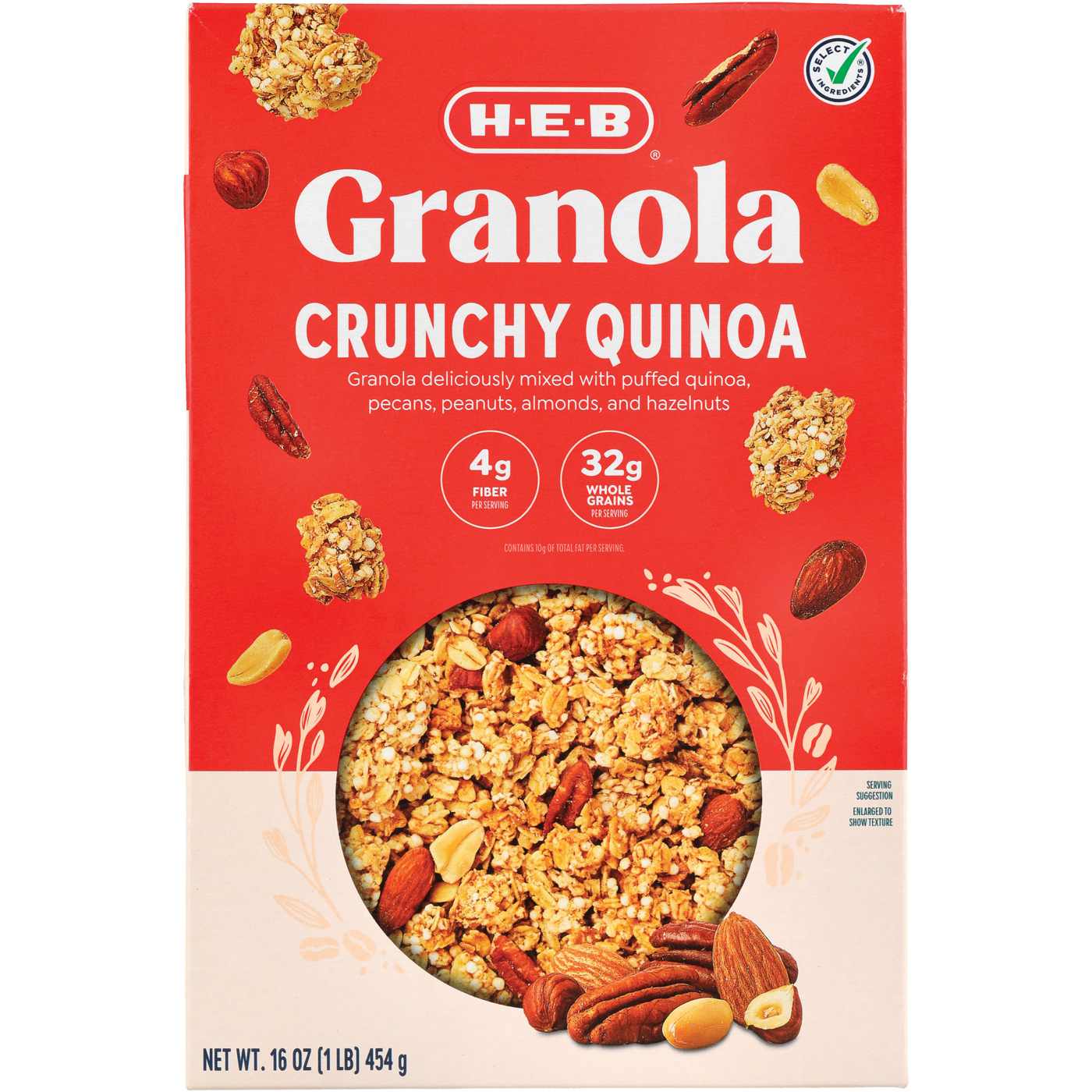 H-E-B Crunchy Quinoa Granola; image 1 of 2