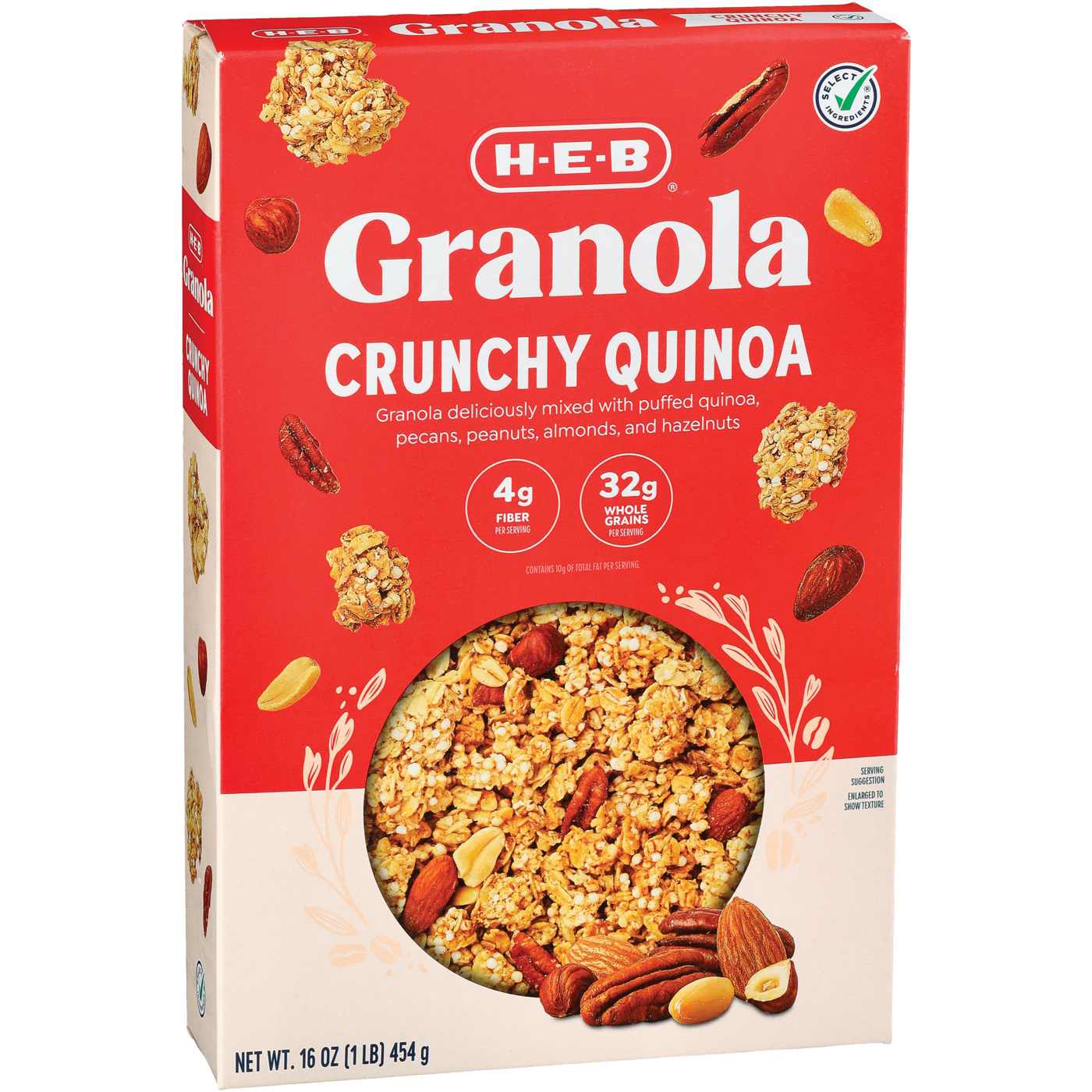 H-E-B Crunchy Quinoa Granola; image 2 of 2