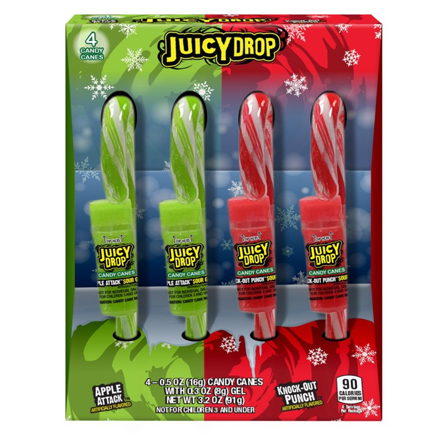 Juicy Drop Pop Candy Canes Shop Candy at HEB