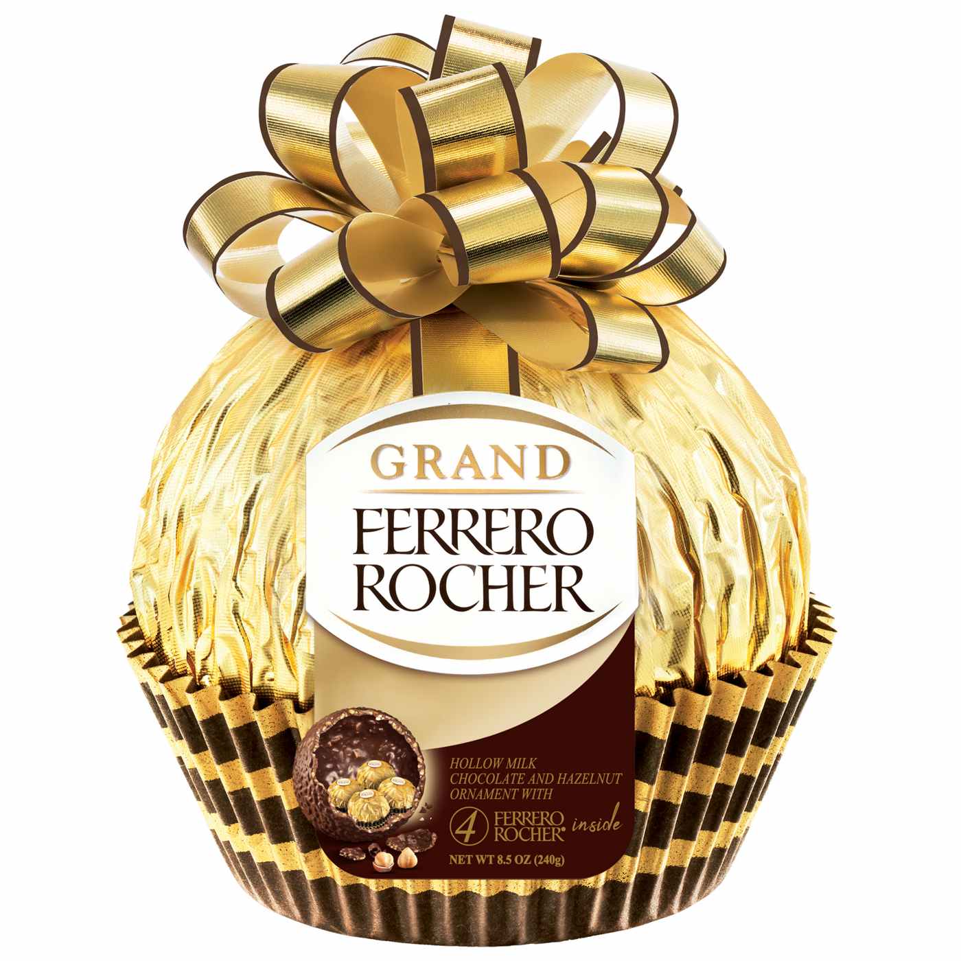 Ferrero Rocher Grand Chocolates Christmas Oranament, 4 pc; image 1 of 6