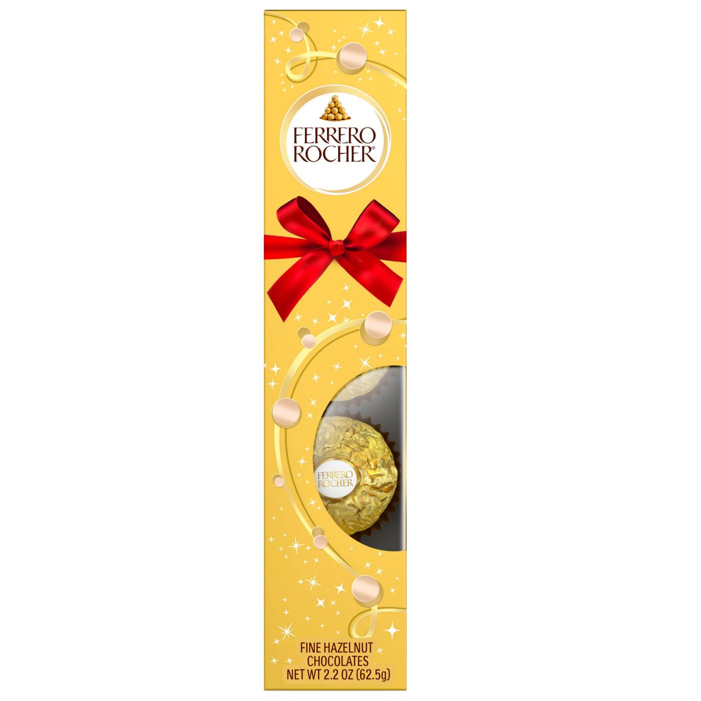 Ferrero Rocher Fine Hazelnut Chocolates Christmas Gift Box, 5 pc; image 1 of 6