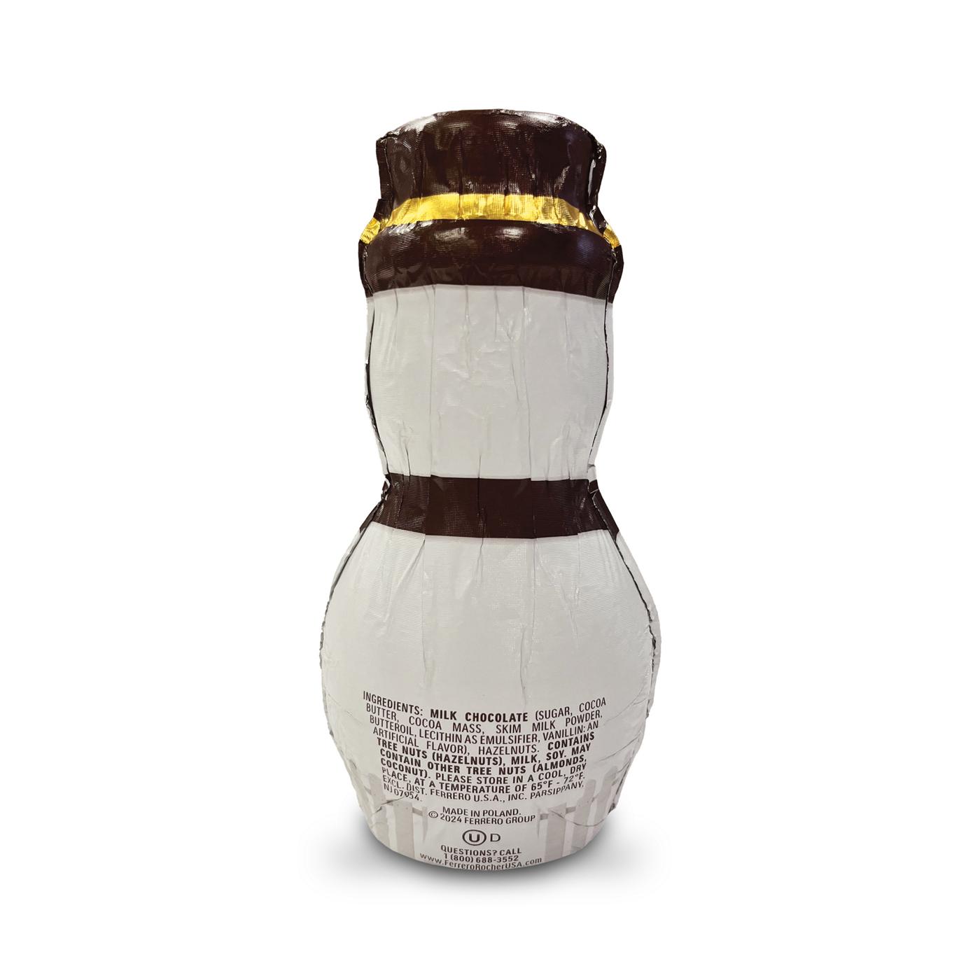 Ferrero Rocher Hollow Milk Chocolate & Hazelnut Holiday Snowman; image 3 of 6