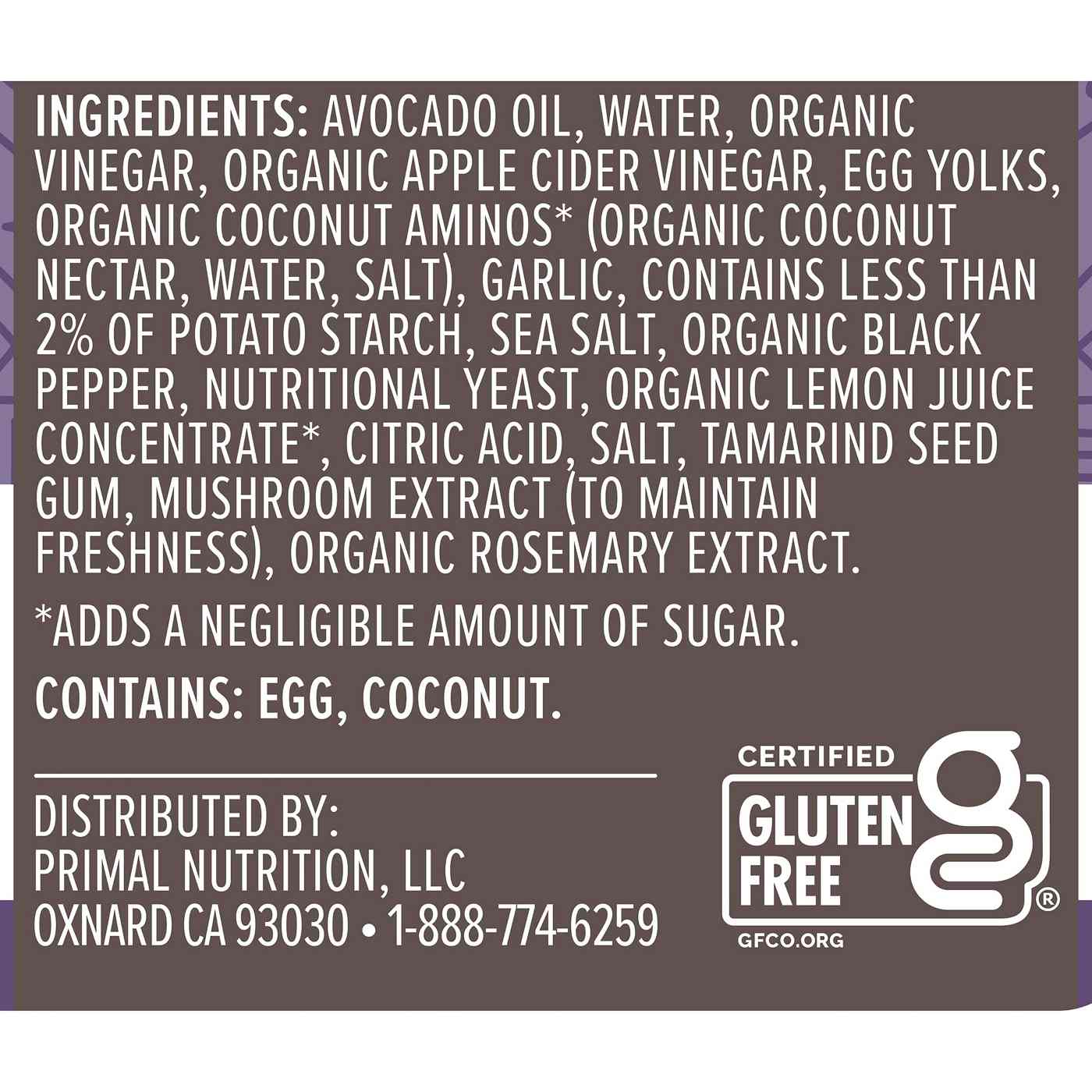 Primal Kitchen Caesar Dressing & Marinade; image 5 of 8