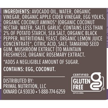 Primal Kitchen Caesar Dressing & Marinade, 8 oz