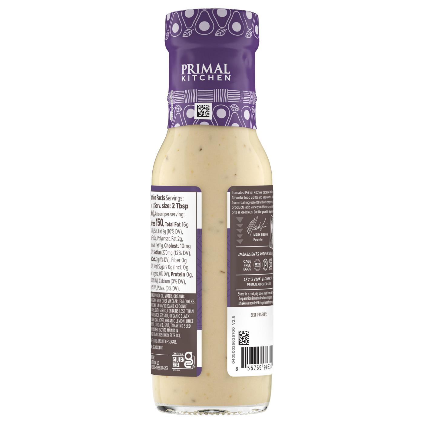 Primal Kitchen Caesar Dressing & Marinade; image 7 of 8