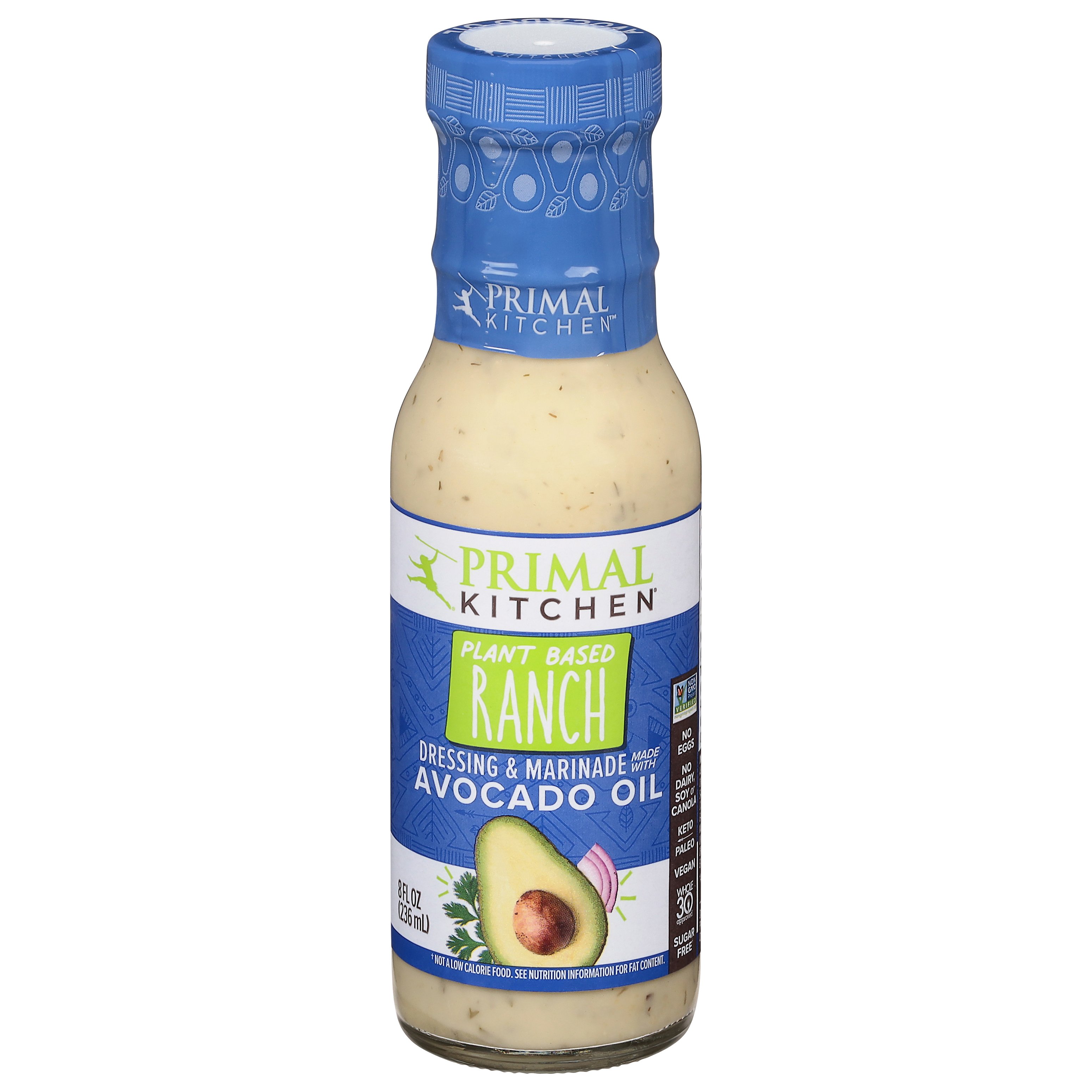 Primal Kitchen Vegan Ranch with Avocado Oil - Shop Salad ...