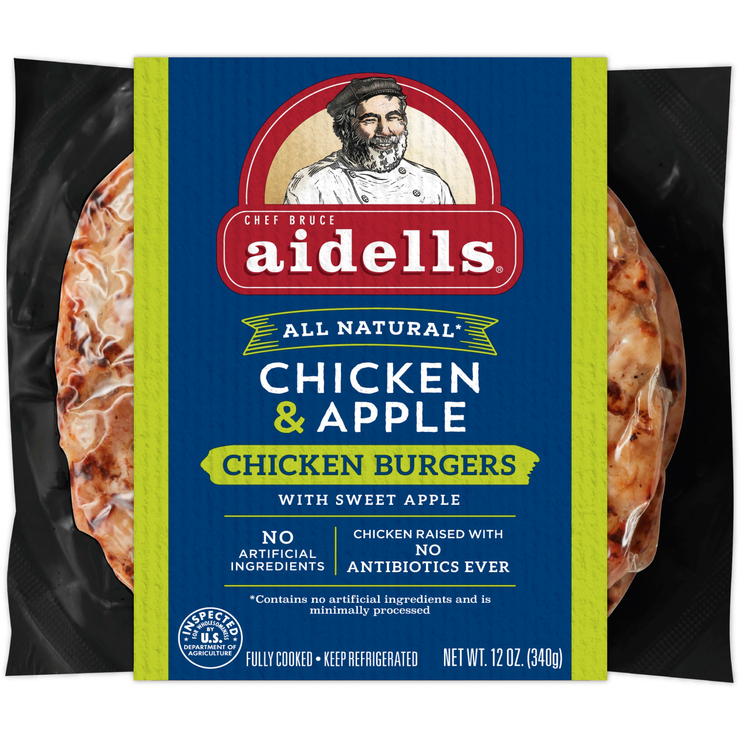 Aidells Charbroiled Chicken Burgers Chicken Apple Shop Chicken At H E B