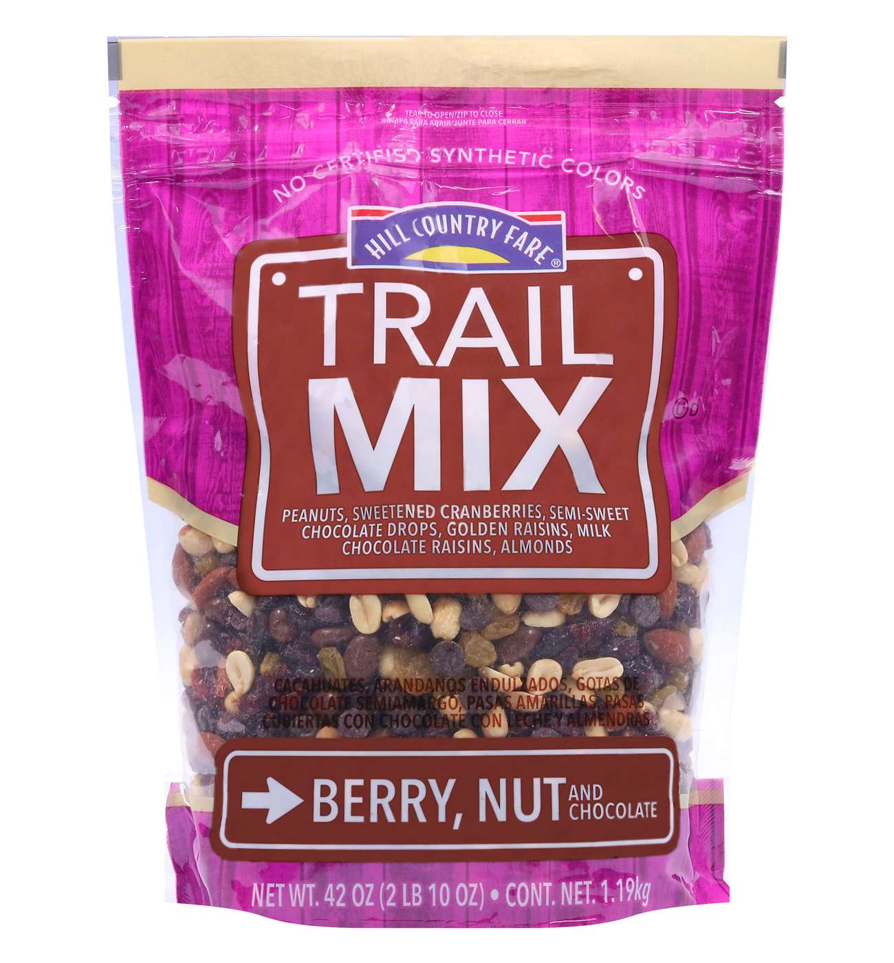 Hill Country Fare Trail Mix - Berry, Nut & Chocolate; image 1 of 4
