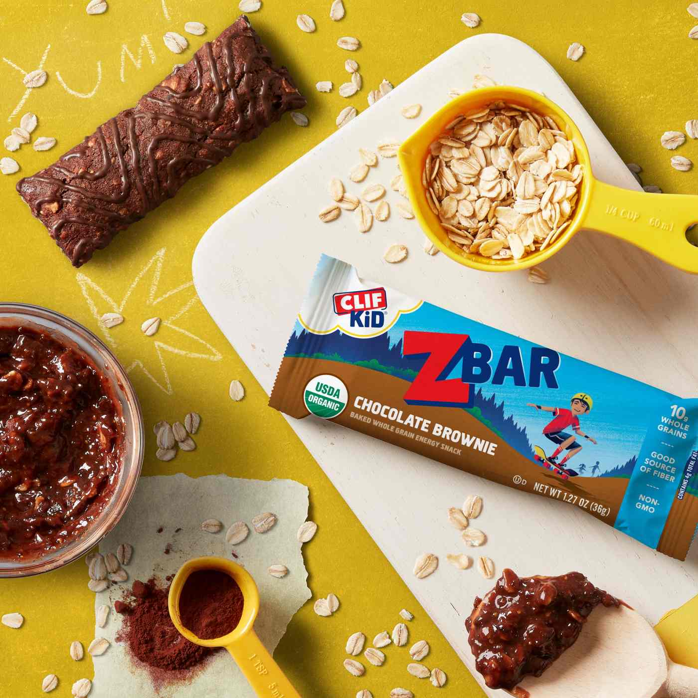 Clif Kid ZBar Energy Snack Bars - Chocolate Brownie; image 8 of 9