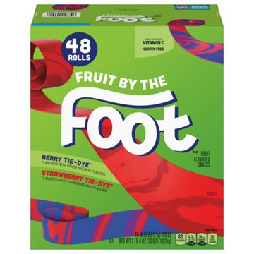 Fruit By The Foot Fruit Snacks Variety Pack, 48 ct