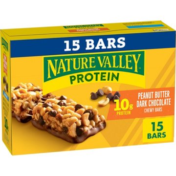 Nature Valley 10g Protein Chewy Bars - Peanut Butter Dark Chocolate