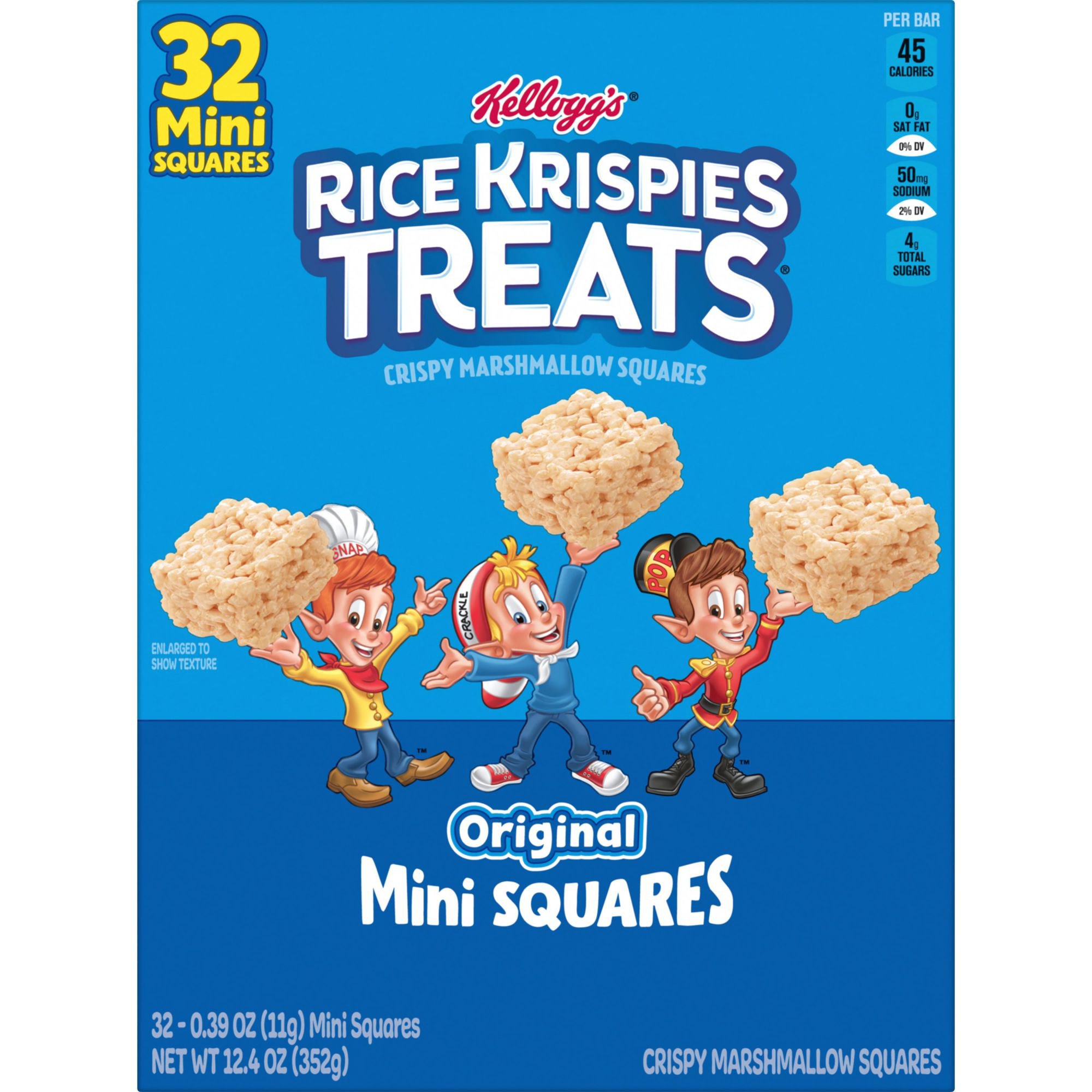 Rice Krispies Treats Original Mini Marshmallow Snack Bars - Shop